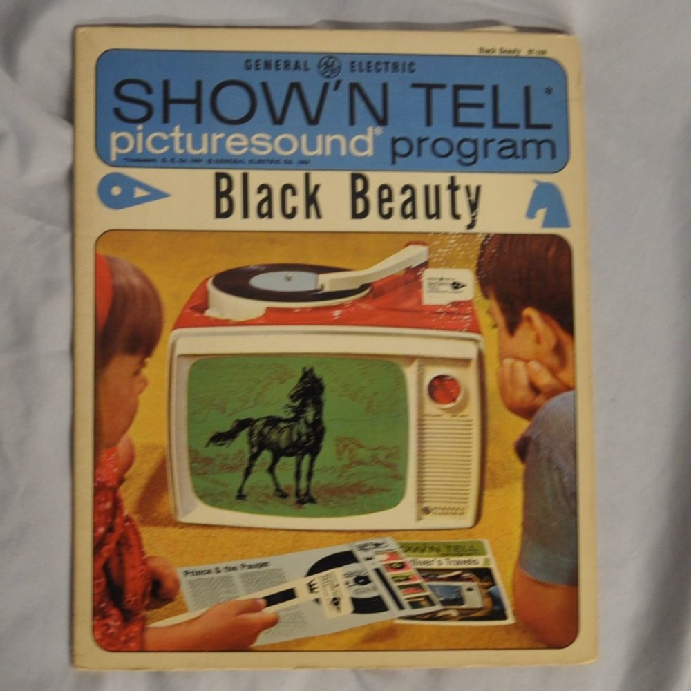 3 for $36 - vintage Show N Tell picturesound 1964 Black Beauty (153w)